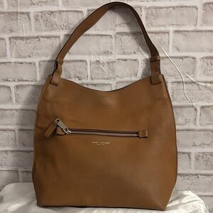 Marc Jacobs Brown Leather Hobo Bag